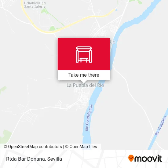 mapa Rtda Bar Donana