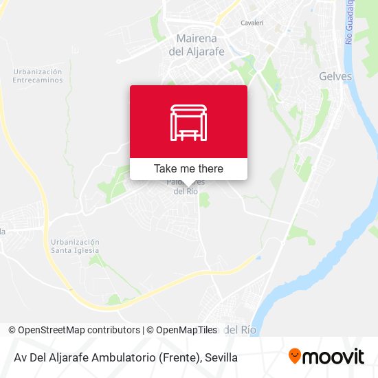 mapa Av Del Aljarafe Ambulatorio (Frente)