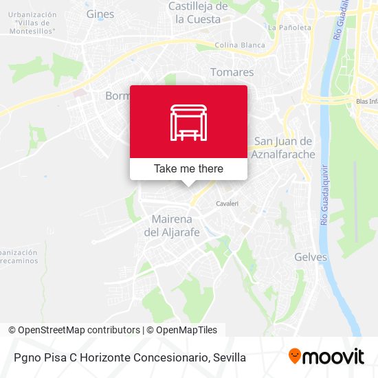 Pgno Pisa C Horizonte Concesionario map