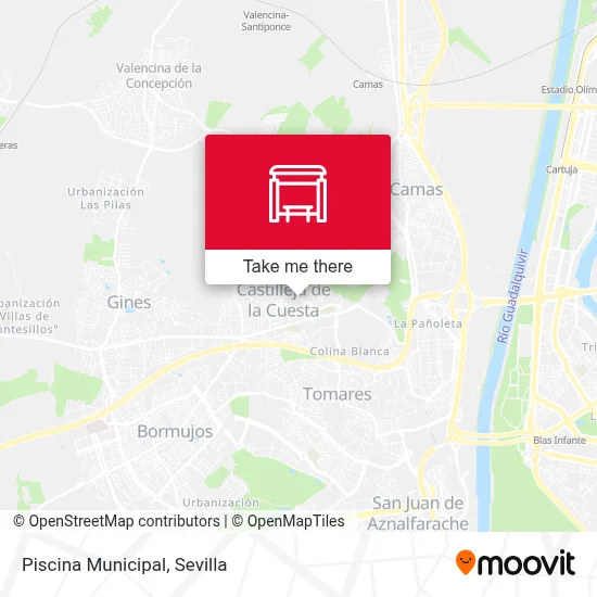 Piscina Municipal map