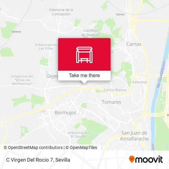 C Virgen Del Rocio 7 map