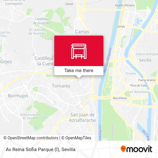 Av Reina Sofia Parque (I) map