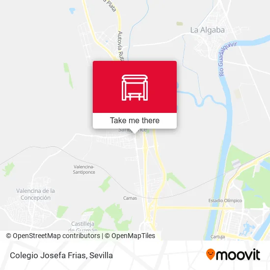 Colegio Josefa Frias map