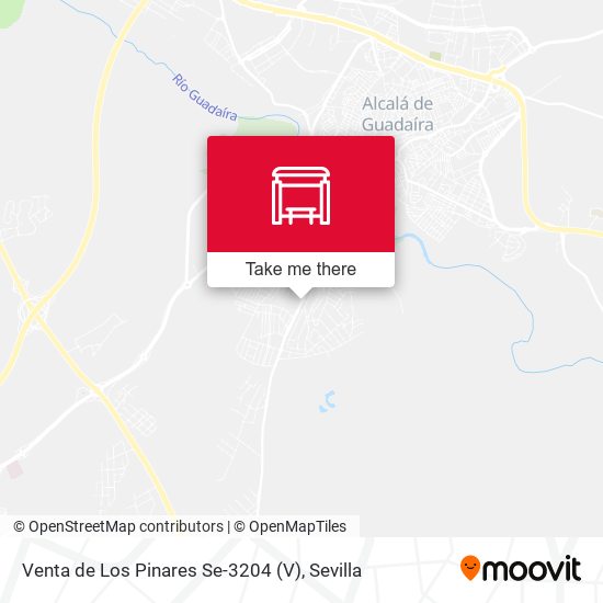 Venta de Los Pinares Se-3204 map