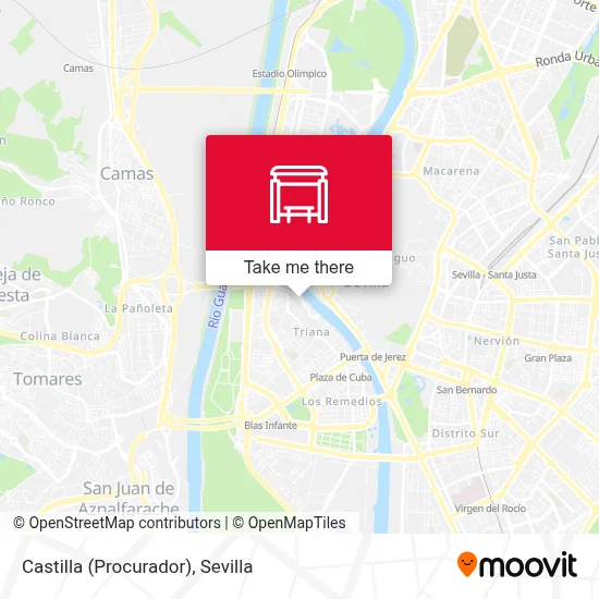 Castilla (Procurador) map