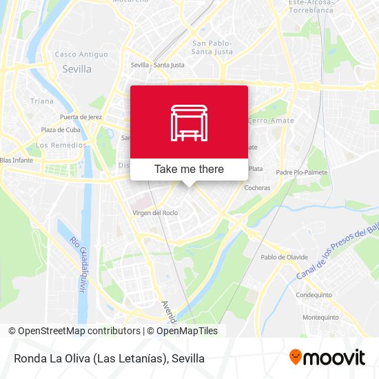 Ronda La Oliva (Las Letanías) map