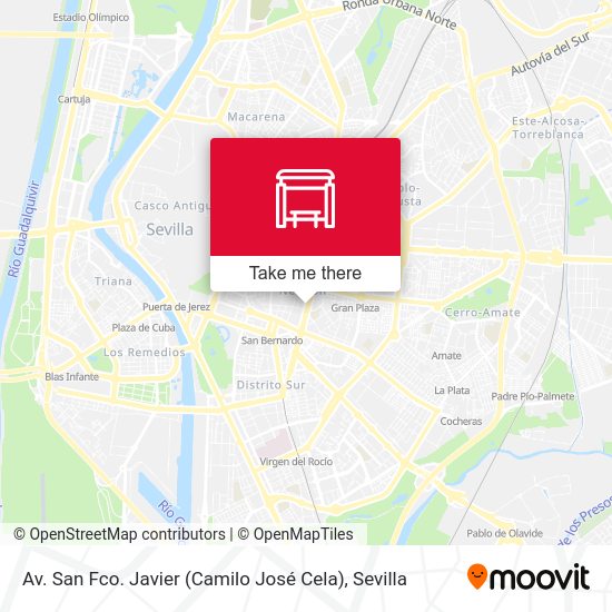Av. San Fco. Javier (Camilo José Cela) map
