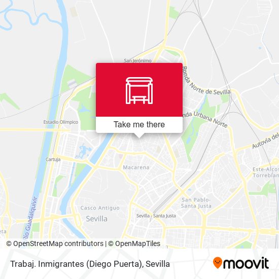 Trabaj. Inmigrantes (Diego Puerta) map