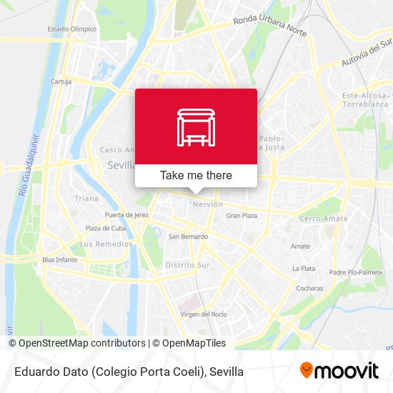 Eduardo Dato (Colegio Porta Coeli) map