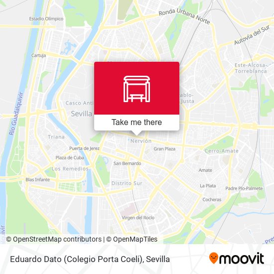 Eduardo Dato (Colegio Porta Coeli) map
