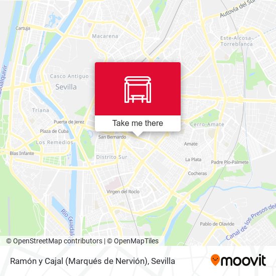 Ramón y Cajal (Marqués de Nervión) map