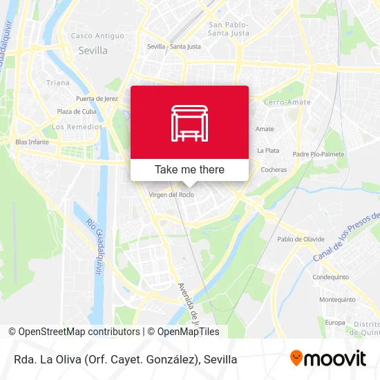 Rda. La Oliva (Orf. Cayet. González) map