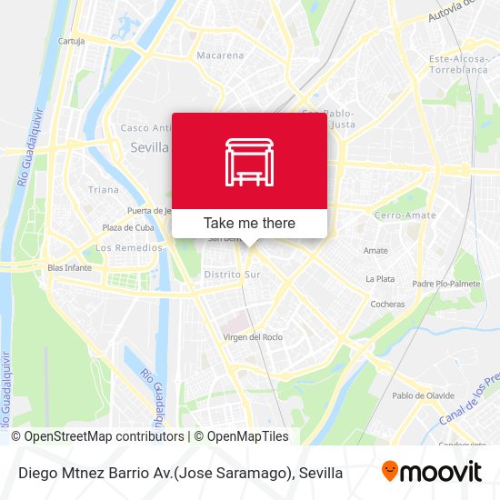 Diego Mtnez Barrio  Av.(Jose Saramago) map