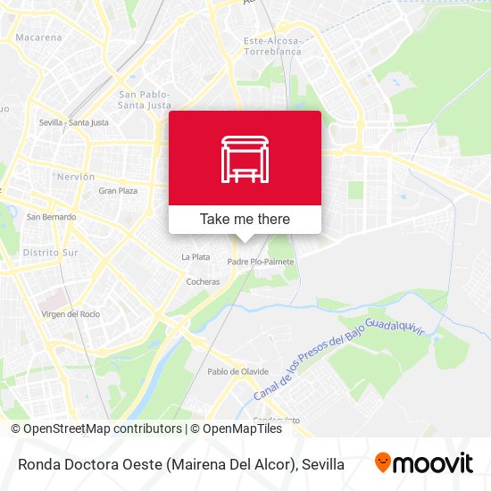 Ronda Doctora Oeste (Mairena Del Alcor) map