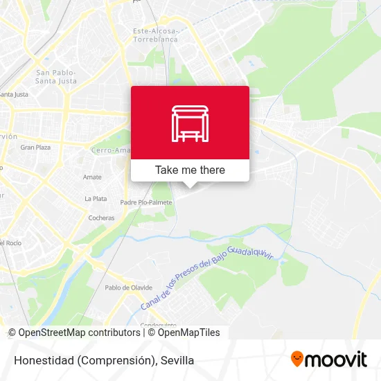 Honestidad (Comprensión) map