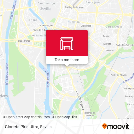 Glorieta Plus Ultra map