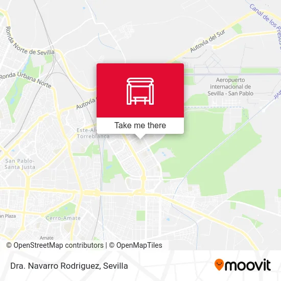 Dra. Navarro Rodriguez map