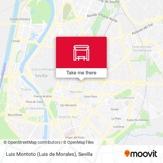 Luis Montoto (Luis de Morales) map