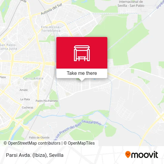 Parsi  Avda. (Ibiza) map