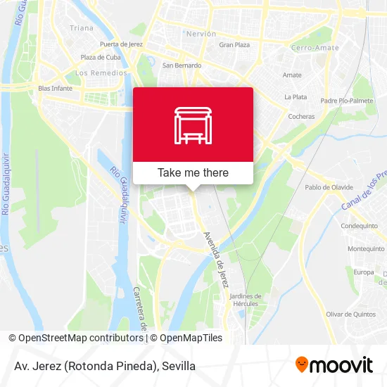 Av. Jerez (Rotonda Pineda) map