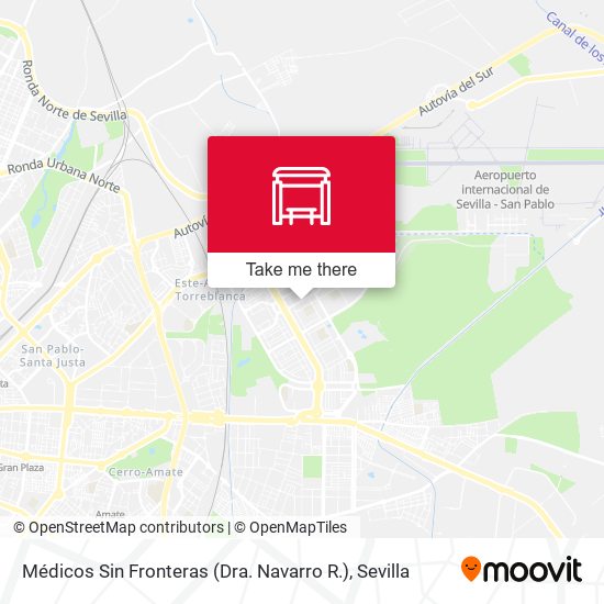 Médicos Sin Fronteras (Dra. Navarro R.) map