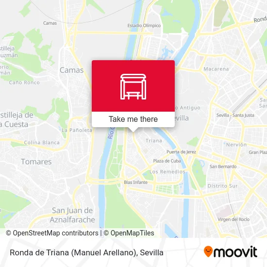 Ronda de Triana (Manuel Arellano) map