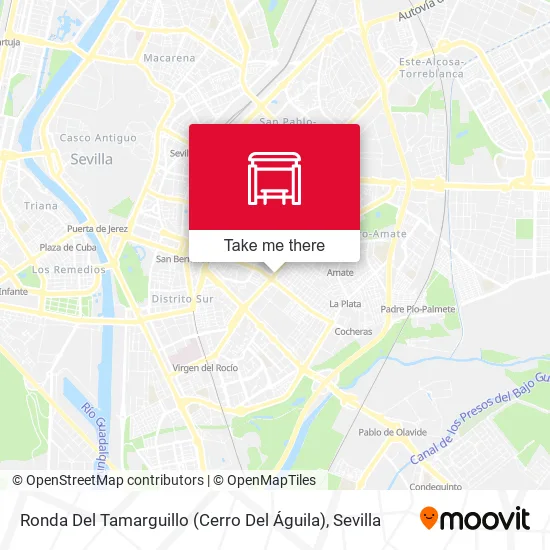 Ronda Del Tamarguillo (Cerro Del Águila) map