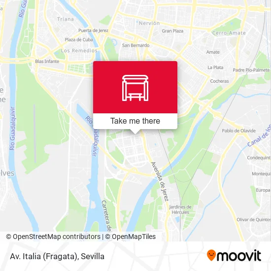 Av. Italia (Fragata) map