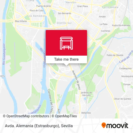 Avda. Alemania (Estrasburgo) map