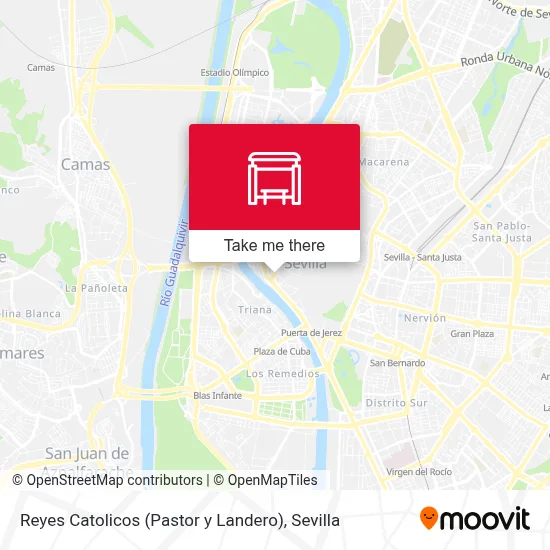 Reyes Catolicos (Pastor y Landero) map