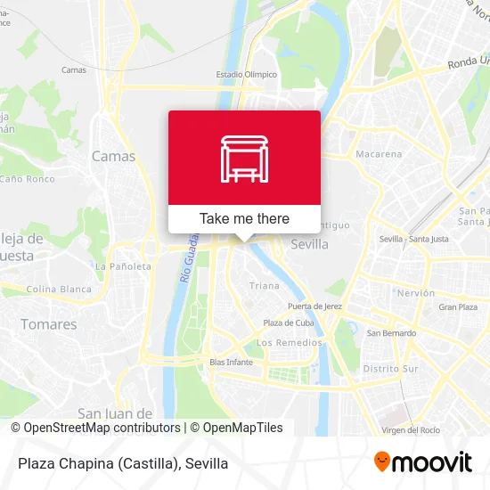 Plaza Chapina (Castilla) map