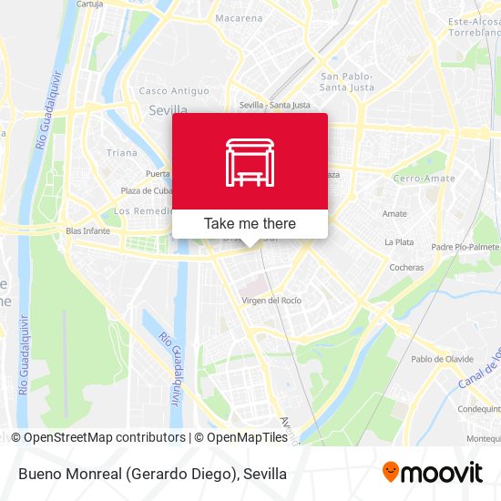 Bueno Monreal (Gerardo Diego) map