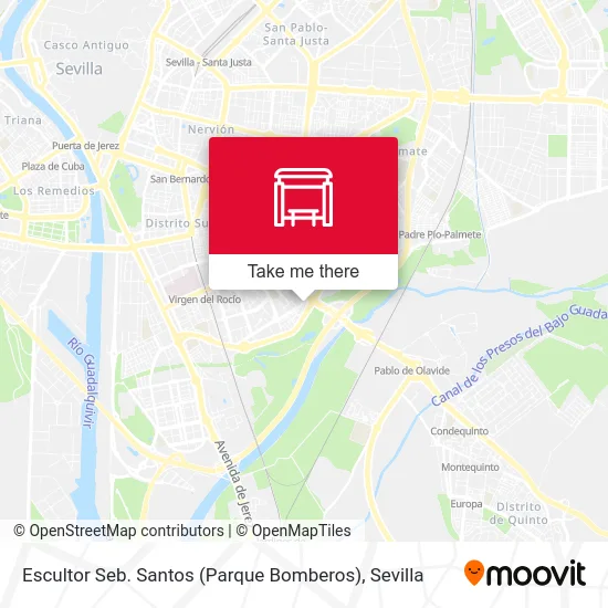 Escultor Seb. Santos (Parque Bomberos) map