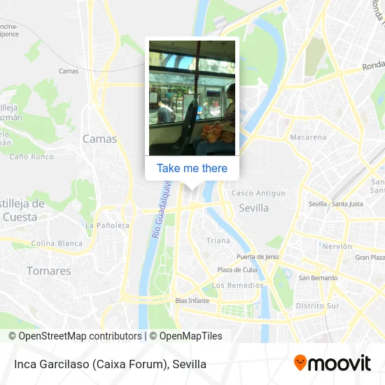 Inca Garcilaso (Caixa Forum) map