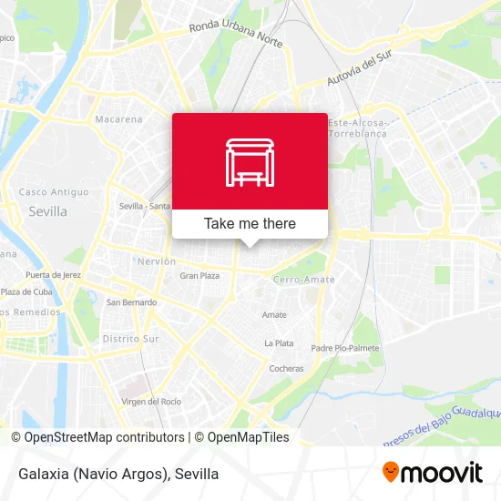 Galaxia (Navio Argos) map