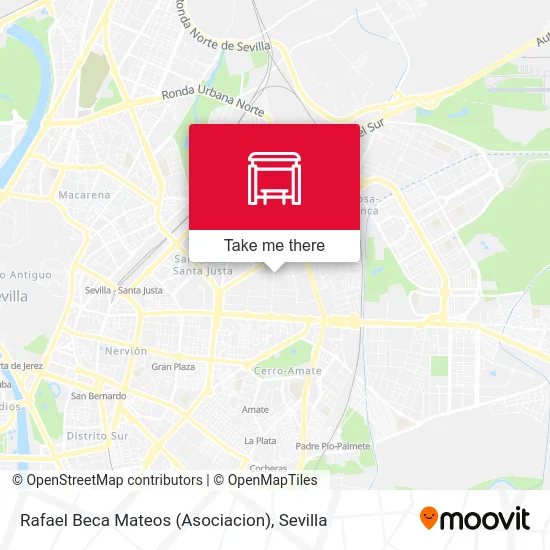 Rafael Beca Mateos (Asociacion) map