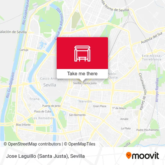 mapa Jose Laguillo (Santa Justa)
