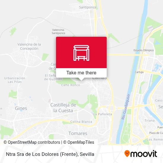 Ntra Sra de Los Dolores (Frente) map