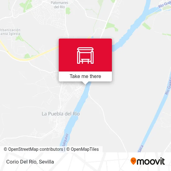 Corio Del Río map
