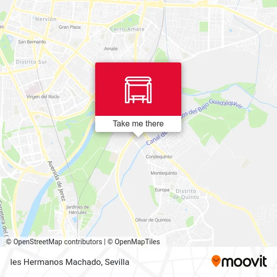 Ies Hermanos Machado map