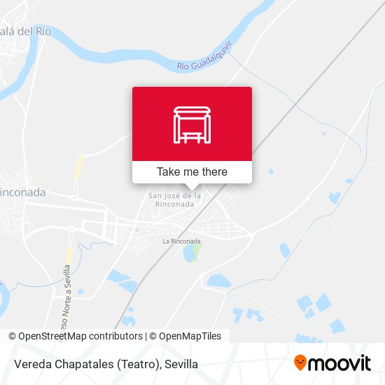 Vereda Chapatales (Teatro) map