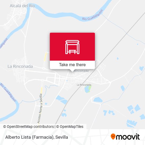 Alberto Lista (Farmacia) map