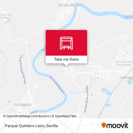 Parque Quintero León map