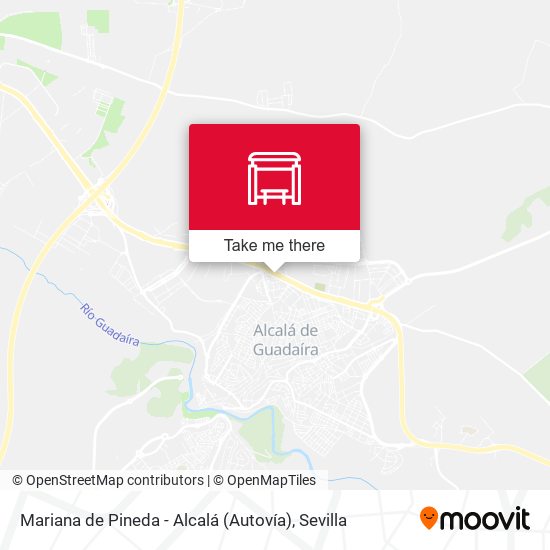 Mariana de Pineda - Alcalá (Autovía) map