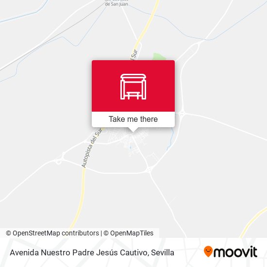 Avenida Nuestro Padre Jesús Cautivo map