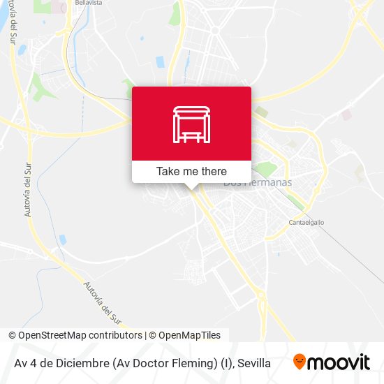 mapa Av 4 de Diciembre (Av Doctor Fleming) (I)