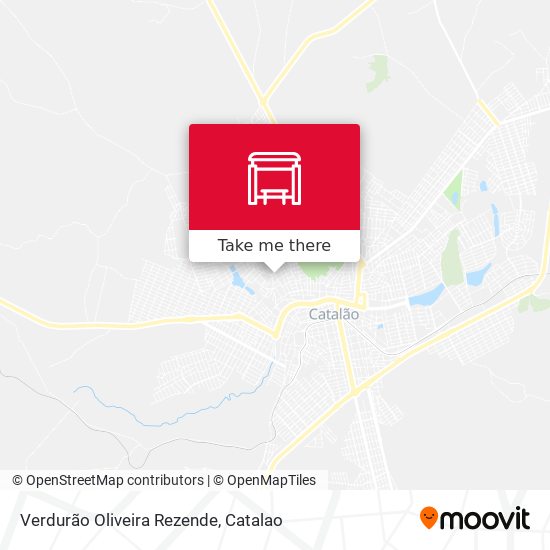 Verdurão Oliveira Rezende map