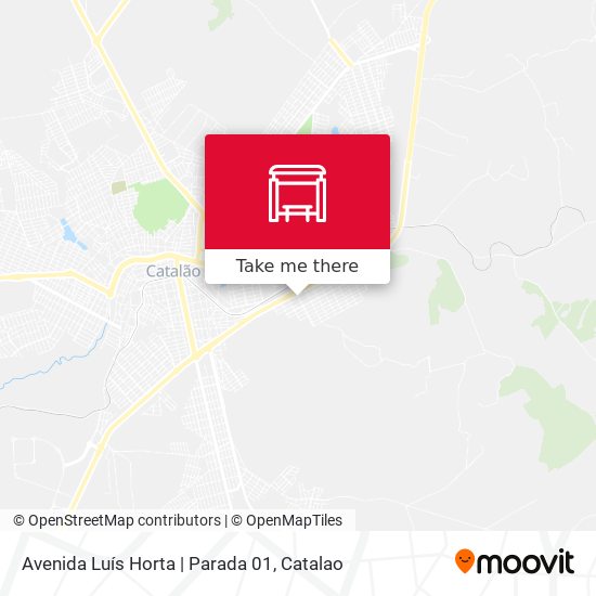 Mapa Avenida Luís Horta | Parada 01