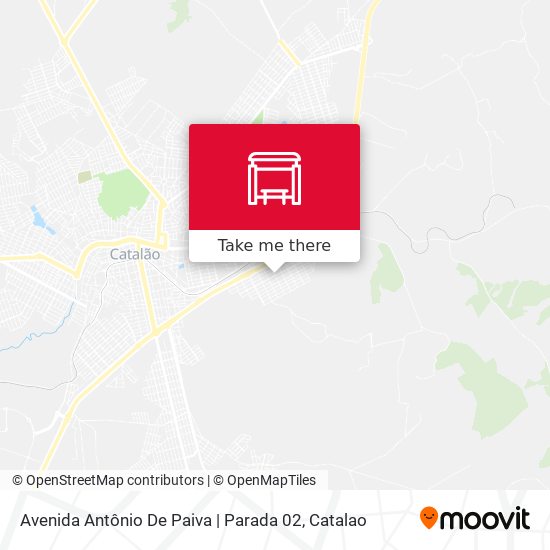 Mapa Avenida Antônio De Paiva | Parada 02