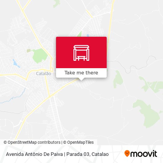 Mapa Avenida Antônio De Paiva | Parada 03